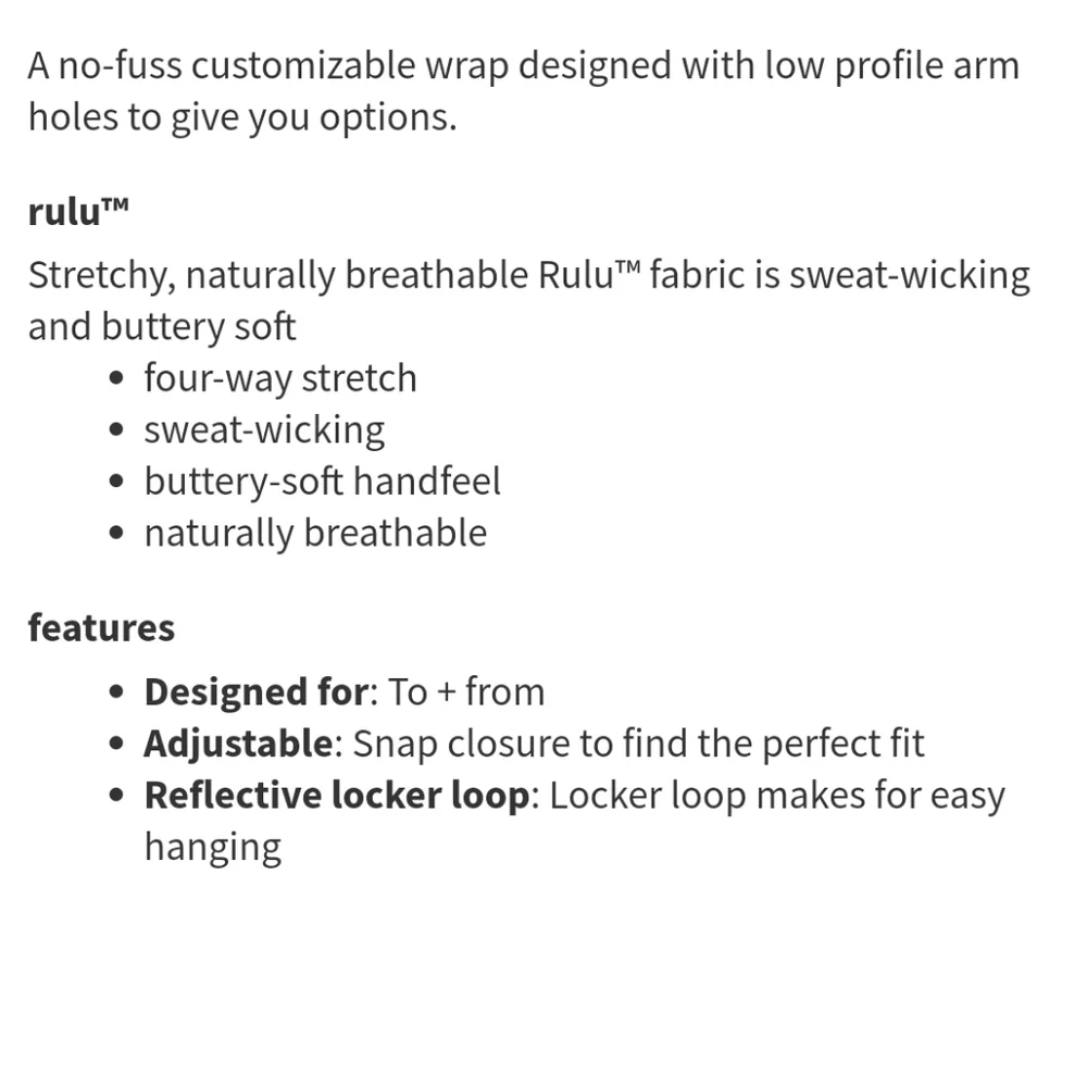 lululemon athletica no flaws